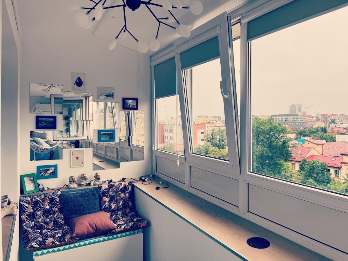 City View Studio In The Heart Of Bucharest Apartamento Exterior foto